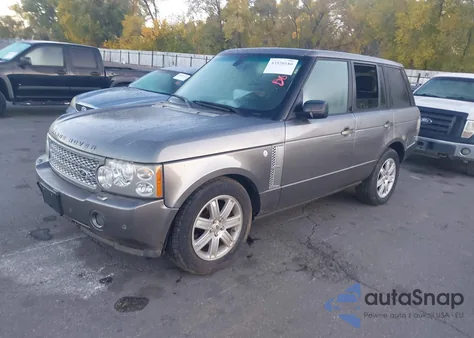 2007 Land Rover Range Rover Hse from USA, damaged, VIN SALME15427A251510